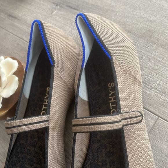 Rothy's Mary Jane Mocha size 12.5 Women's flat Shoes - Picture 4 of 9